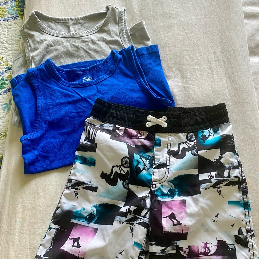 Board Short & Tank top Summer bundle